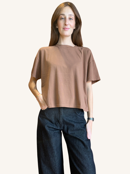 T-SHIRT SCATOLA TABACCO