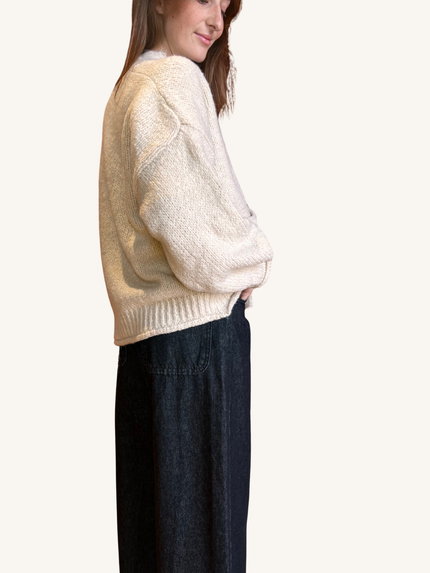 CARDIGAN CON TASCHE CALCE