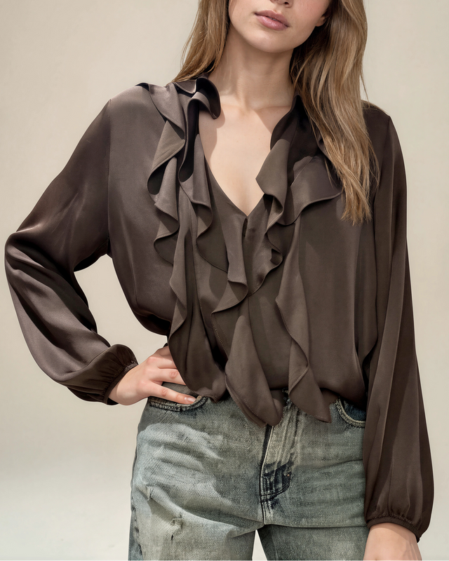 BLUSA HAVEONE MORO