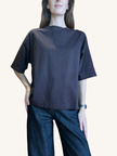 T-SHIRT MANICA CORTA OVER MORO